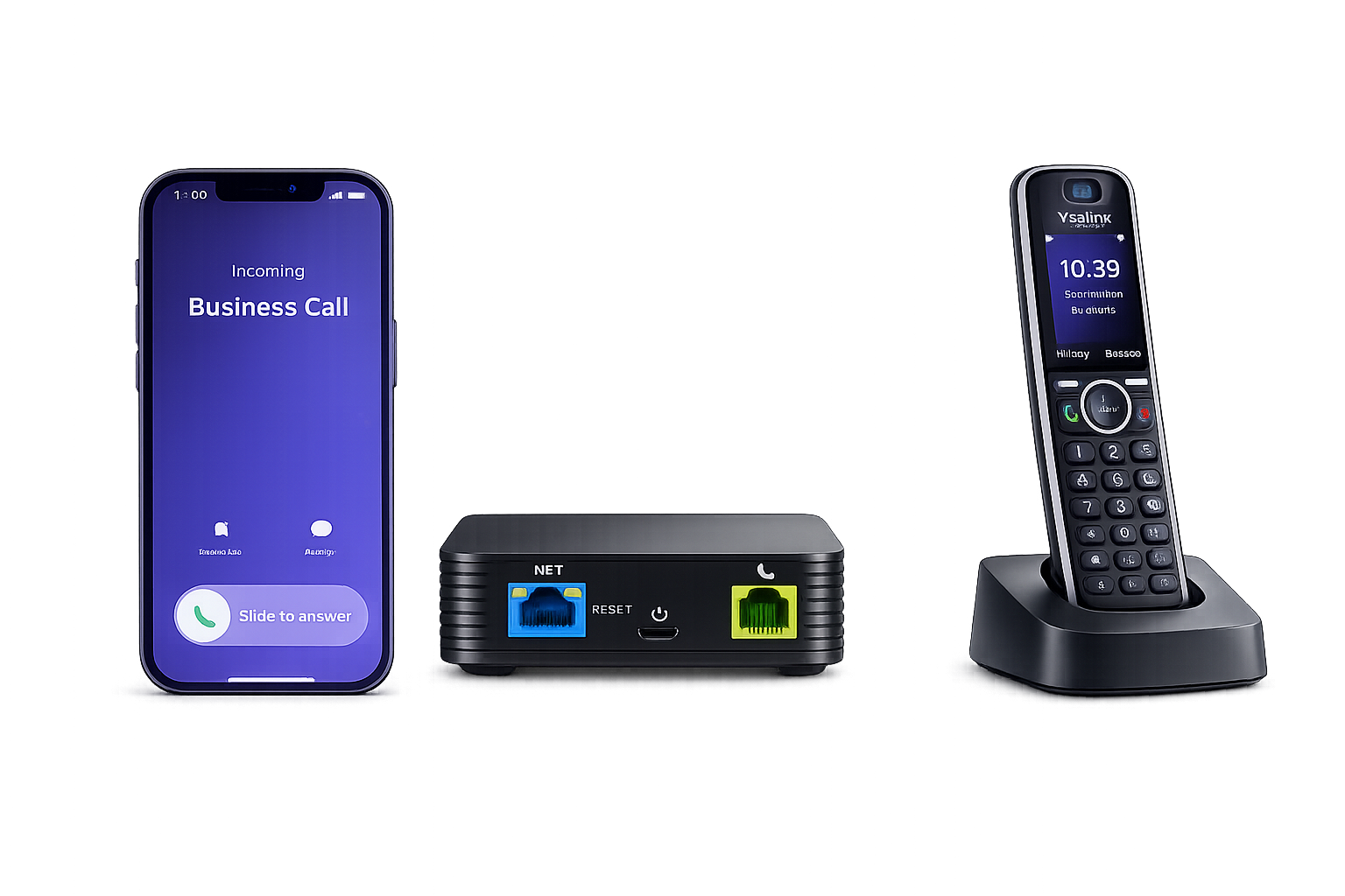 VoIP devices and handsets