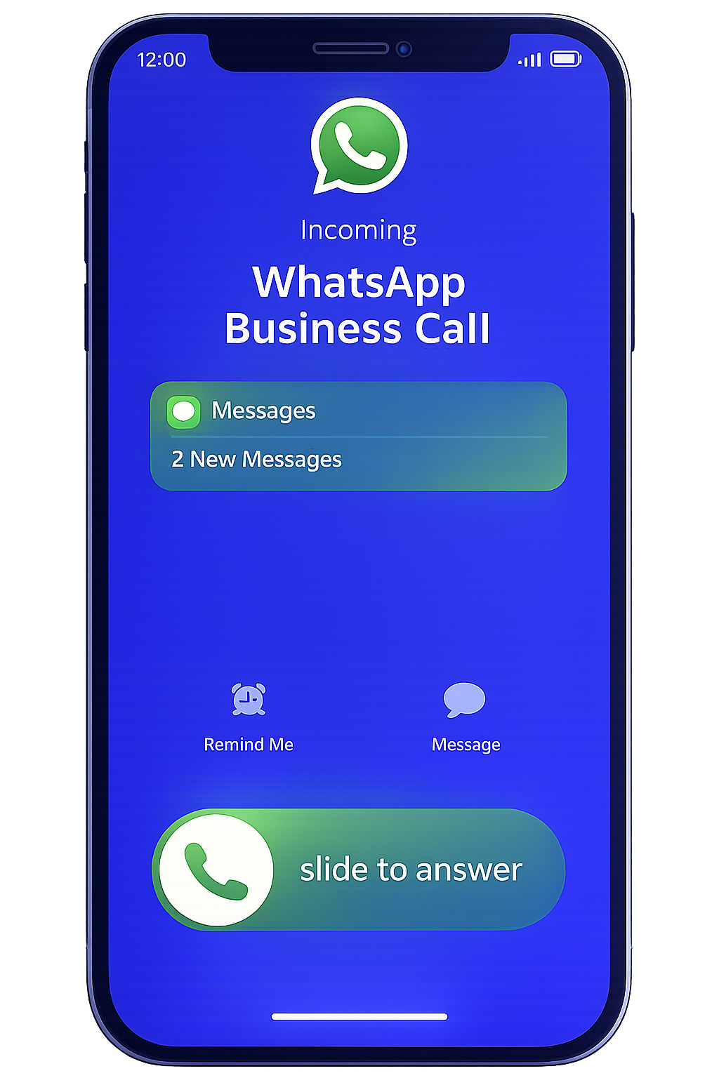 Incoming WhatsApp Business Call