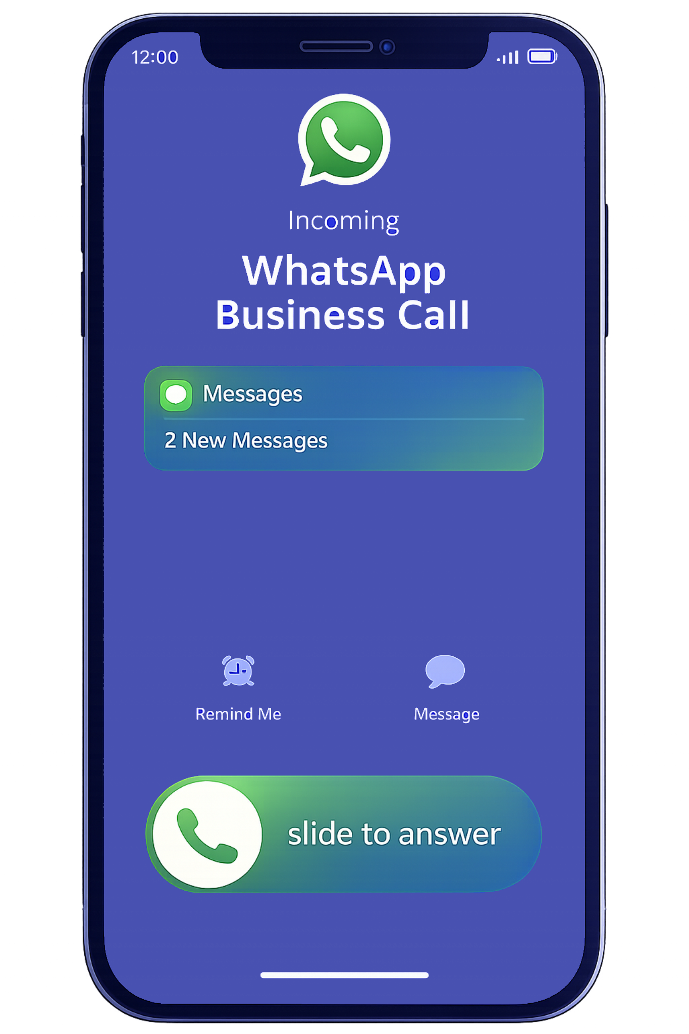 Incoming WhatsApp Business Call